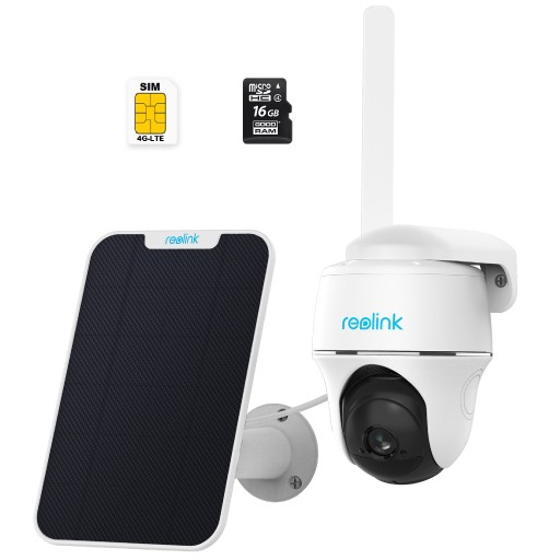 Obrotowa kamera GSM 4G LTE Akumulatorowa FULL HD