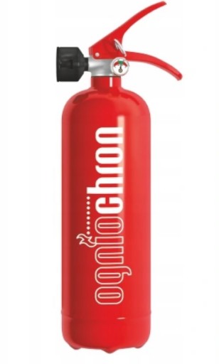 GAŚNICA PŁYNOWA, DOMOWA 2KG UGD-2x CZER Ogniochron