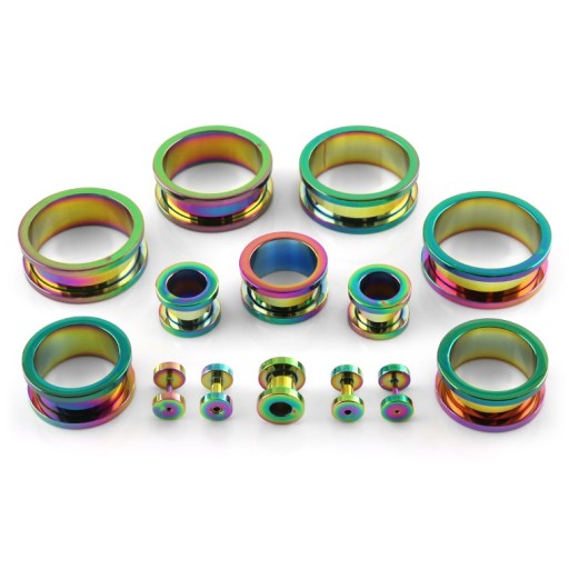 klasyczny TUNEL rainbow STALOWY 10 mm