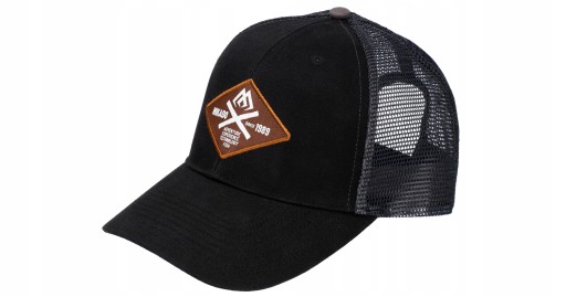 MIKADO CZAPKA Z DASZKIEM TRUCKER CZARNA UM-UB025BK
