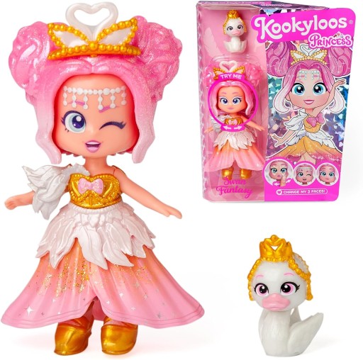 KOOKYLOOS PRINCESS DOLL SWAN FANTASY