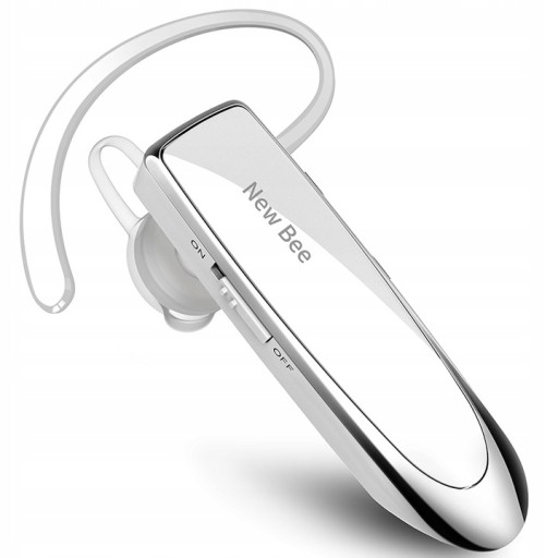 NEW BEE LC-B41 BEZPRZEWODOWA SŁUCHAWKA DO UCHA BLUETOOTH 5.0 BIAŁA