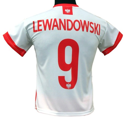 Koszulka piłkarska Polska Lewandowski rozmiar XXXL