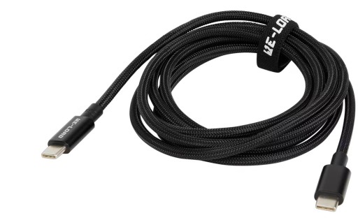 Kabel USB-C do USB-C Re-load 2m 100W w oplocie