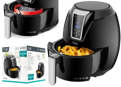 FRYTKOWNICA BEZTŁUSZCZOWA TEESA BLACK 3,2L 1400W