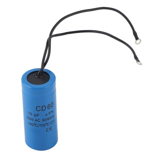 CD60 75uf 250V AC Silnik pracujący Kondensator rozruchowy 75MFD Kondensator