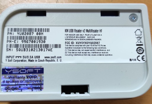Czytnik kart KonicaMinolta USB MultiReader v2