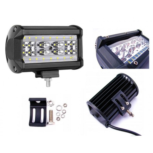 LAMPA ROBOCZA LEDOWA HALOGEN 12V 24V 28 LED HOM.E9