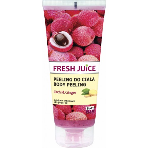 Fresh Juice Peeling do ciała Liczi i imbir 200 ml