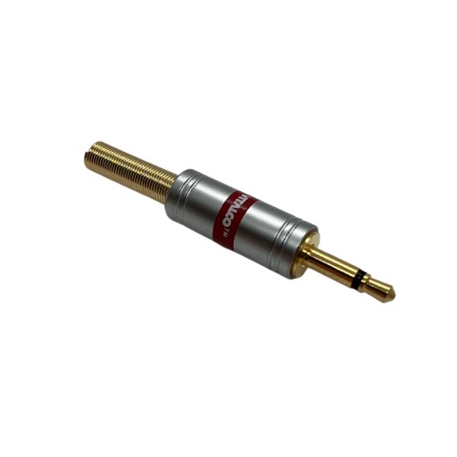 Wtyk Jack 3,5 mm MONO na kabel 4mm VITALCO