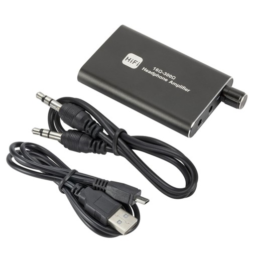 1x wzmacniacz słuchawkowy1x kabel audio1x kabel