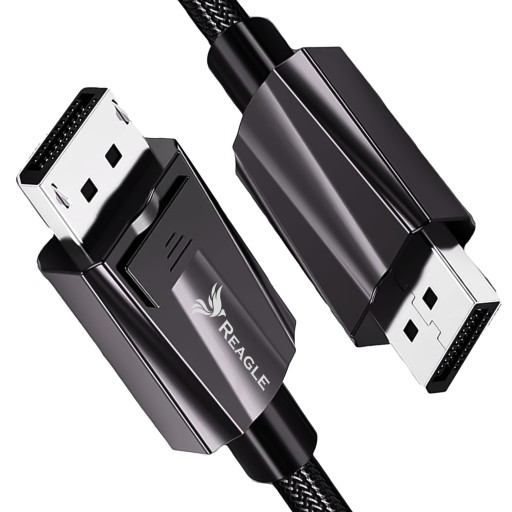 REAGLE Kabel DisplayPort DP 2.0 8K 4K 320Hz 240Hz DISPLAY PORT Przewód 1M