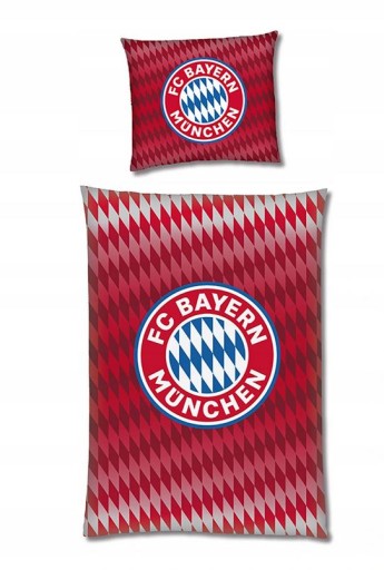 POŚCIEL KLUBOWA BAYERN FCB LEWANDOWSKI 140X200