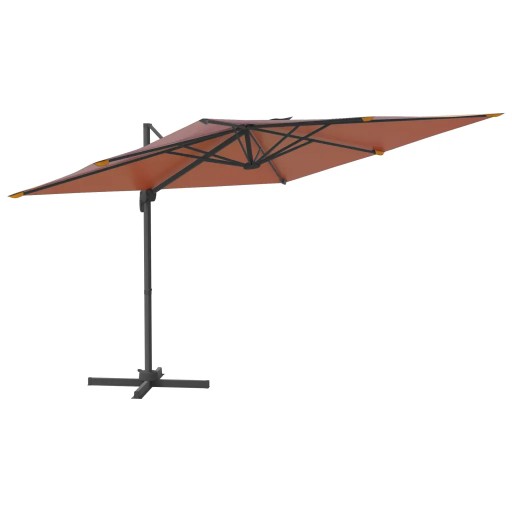 DUŻY PARASOL OGRODOWY SKŁADANY TARASOWY 400x300 cm