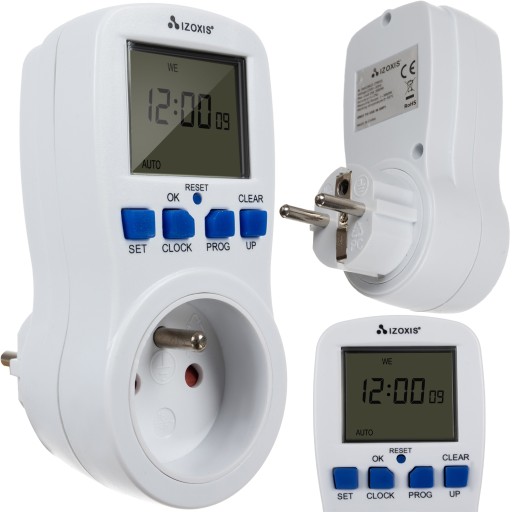 Programator Czasowy Włącznik Wyłącznik Timer LCD