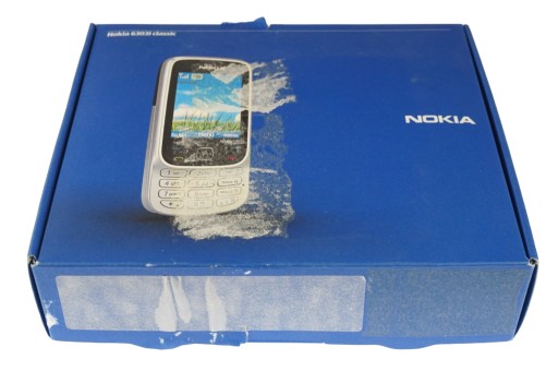 100% NOWA ORYGINALNA NOKIA 6303i CLASSIC RM-638 STEEL KOMPLET