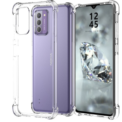 ETUI DO NOKIA G42 5G PANCERNE MOCNE PLECKI SHOCK CASE + SZKŁO