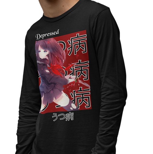 LONGSLEEVE ANIME DEPRESSED