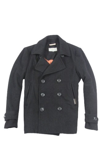 SUPERDRY COMMODITY WOOL ELEGANCKA WEŁNIANA KURTKA