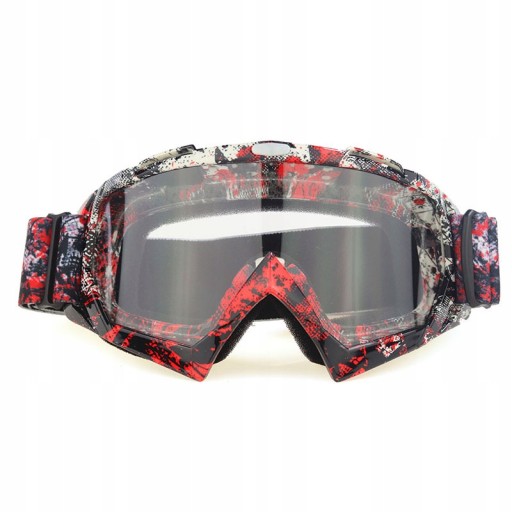 GOGLE Motocyklowe Cross Mx Quad Atv Hit !!