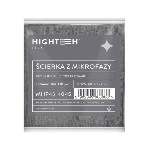 Ścierka z mikrofibry 40x40 WIPETECH