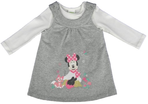 MINNIE body i sukienka komplet zestaw DISNEY 62