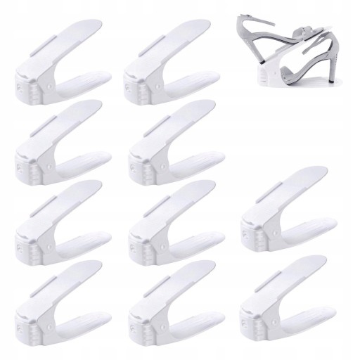 Lot DE 10 Adjustable Shoe Support For To Stack