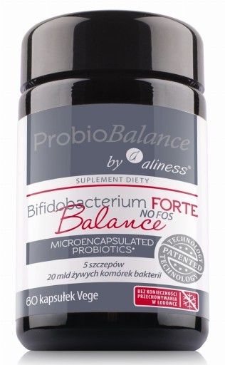 Probiotyk ALINESS BIFIDOBACTERIUM FORTE Balance Probiobalance + prebiotyk