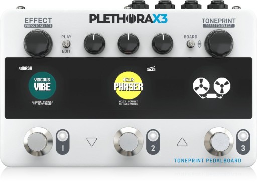 Plethora X3 Multiefekt Gitarowy 3 efekty jednocześnie TC Electronic