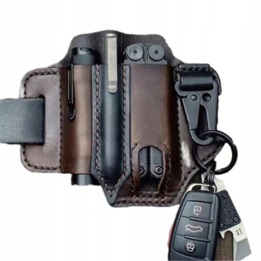 Brązowy Leatherman Sheath Multitool PU skórzana uc