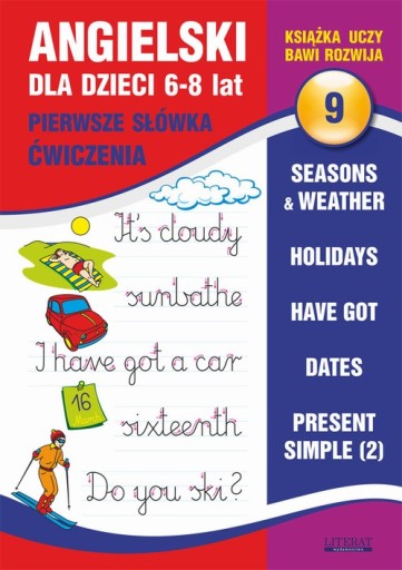Angielski dla dzieci 9. Pierwsze słówka. - e-book