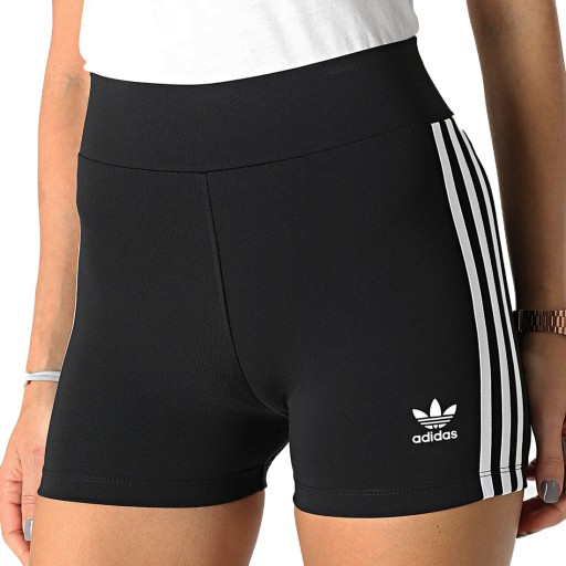 ADIDAS KRÓTKIE SPODENKI SZORTY SPORTOWE DAMSKIE ELASTYCZNE TRENINGOWE 34