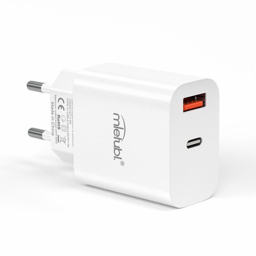 Ładowarka Mietubl 20W+18W 3A, 2.4A do Iphona i Androidów