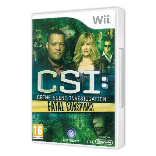 CSI CRIME SCENE INVESTIGATION FATAL CONSPIRACY Wii