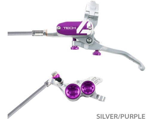 Hope Tech 4 V4 Steelflex hamulec tarczowy przód si