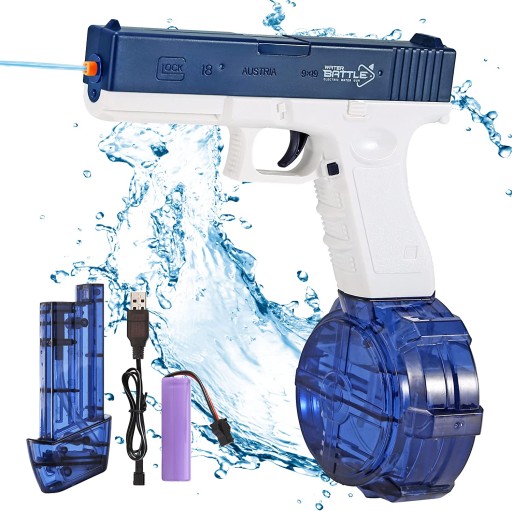 Elektryczny karabin pistolet na wodę elektryczny miotacz dla dzieci woda