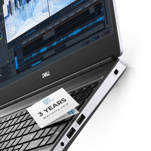 64GB RAM| Dell Precision 7550 i7 6×5,10GH 3×SSD|500 NITS 100% DCI-P3| T1000