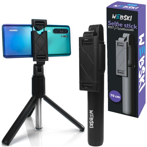 SELFIE-STICK Z PILOTEM TRIPODEM NÓŻKAMI STATYWEM