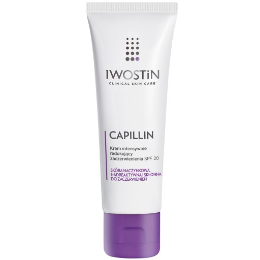 Iwostin Capillin, krem redukujący zaczerwienienia, SPF 20, 40 ml