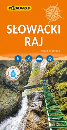 Słowacki Raj - mapa Laminowana - Słowacja