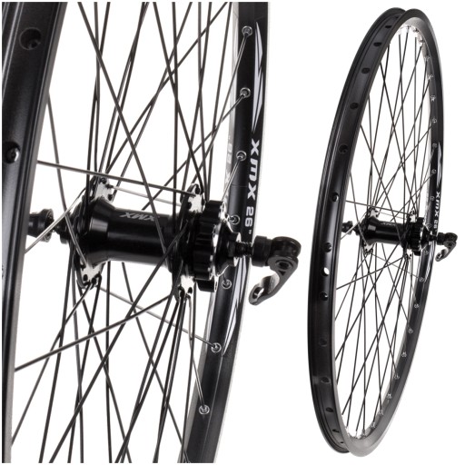 KOŁO ROWEROWE PRZEDNIE POD HAMULEC TARCZOWY OBRĘCZ DISC 26