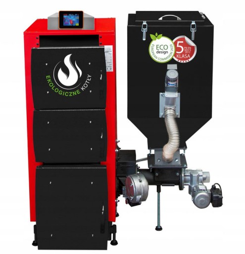 Kocioł Piec DUO na pelet pellet15kw