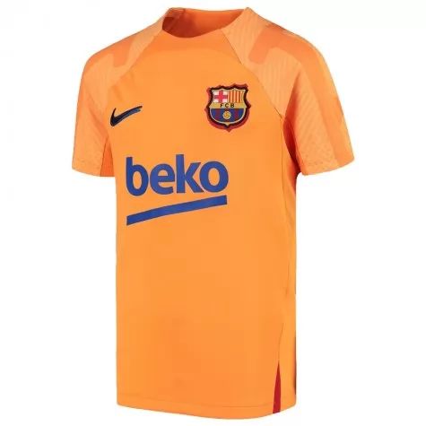 KOSZULKA NIKE FC BARCELONA STRIKE L FCB ŻÓŁTA