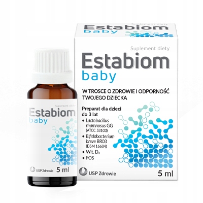ESTABIOM BABY na odporność krople 5 ml