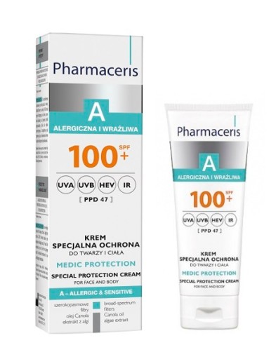 PHARMACERIS A krem specjalna ochrona IR SPF 100+