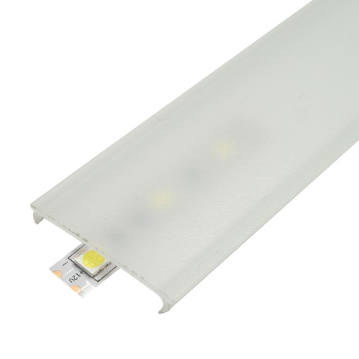 Klosz klik do profil aluminium SOLIS 3m FROST