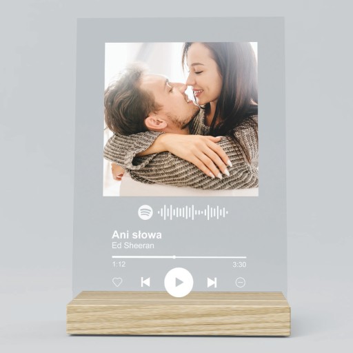 PLEXI SZKŁO AKRYLOWE PIOSENKA SPOTIFY PREZENT