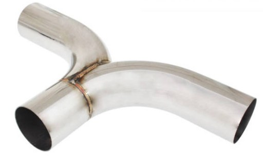 Y-PIPE Trójnik Wydechu 180st 60 / 60mm 2,36'' 304SS