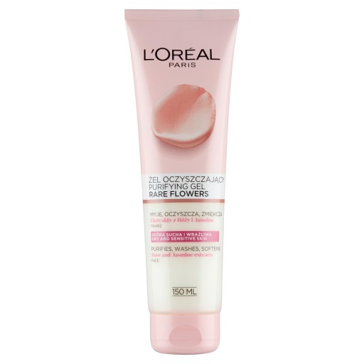 L'OREAL PARIS RARE FLOWERS ŻEL OCZYSZCZAJĄCY 150ML