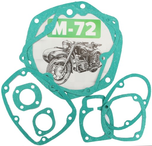 USZCZELKI SKRZYNI BIEGÓW M-72 STARY TYP KOMPLET